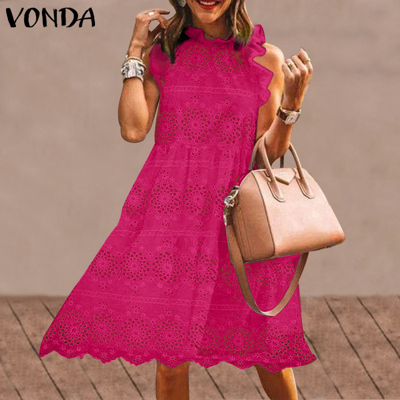 2021summer mini dress women sleeveless ruffled party dress 2021 vonda summer beach holiday sundress bohemian vestido plus size robe, Black;gray
2021summer mini dress women sleeveless ruffled party dress 2021 vonda summer beach holiday sundress bohemian vestido plus size robe, Black;gray
