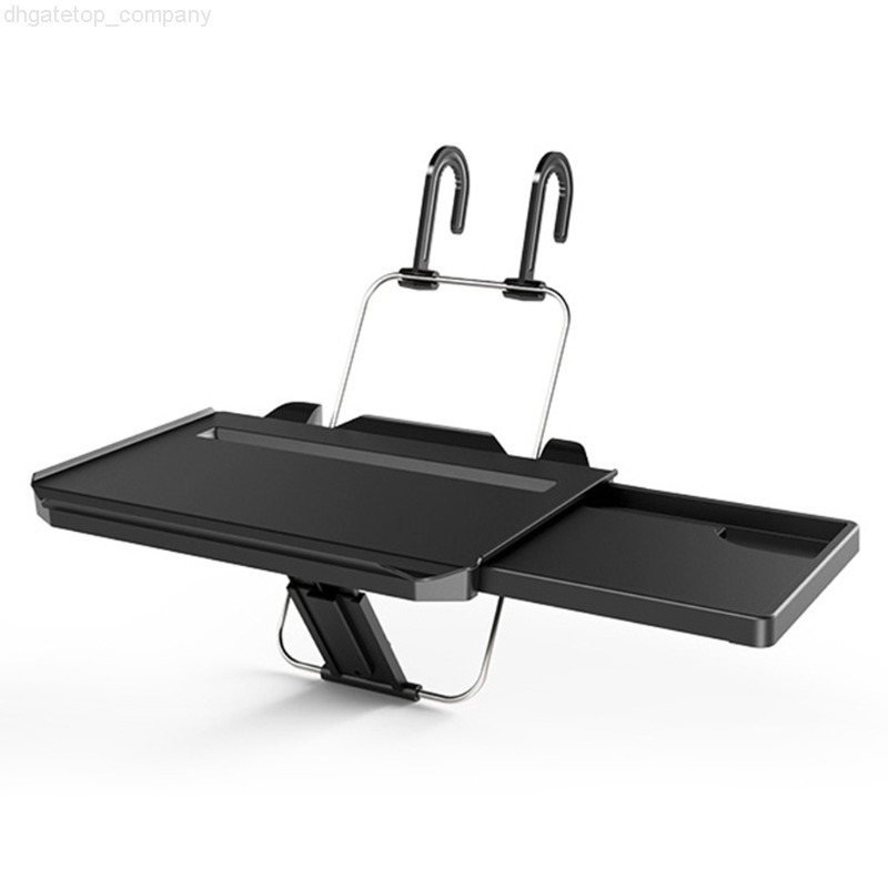 Car Foldable Car Table Tray Portable Pad Laptop Notebook Food Tray for Cars Vehicle Fits Most Vehicles with Drawer Hook