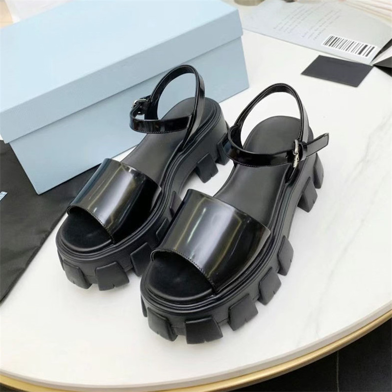 Summer Women Sandals Cloudbust Real Leather Slippers Velcro Increase Platform Sandal Thunder Thick Bottom Heels Rubber Flip Flop Shoes
Summer Women Sandals Cloudbust Real Leather Slippers Velcro Increase Platform Sandal Thunder Thick Bottom Heels Rubber Flip Flop Shoes
