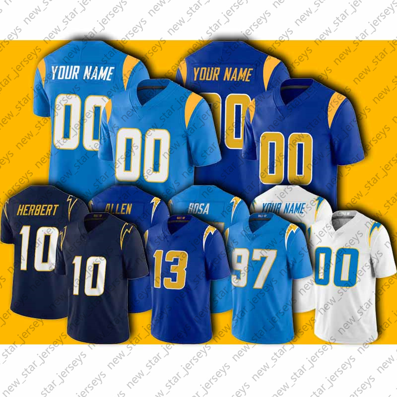 10 Justin Herbert 30 Austin Ekeler Jersey 13 Keenan Allen 97 Joey Bosa Jerseys Derwin James Jr. Los AngelesChargersAsante Samuel Jr. Jared Cook Rashawn Slater, Man size s-xxxl (sd)
10 Justin Herbert 30 Austin Ekeler Jersey 13 Keenan Allen 97 Joey Bosa Jerseys Derwin James Jr. Los AngelesChargersAsante Samuel Jr. Jared Cook Rashawn Slater, Man size s-xxxl (sd)