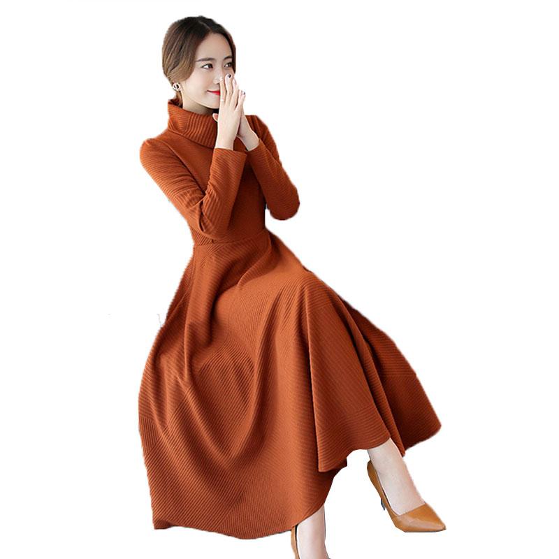 Casual Dresses Ukraine Autumn Winter Women High-neck Dress 2021 Thicker Fashion Femme Retro Temperament Party Vestidos Z228, Black
Casual Dresses Ukraine Autumn Winter Women High-neck Dress 2021 Thicker Fashion Femme Retro Temperament Party Vestidos Z228, Black