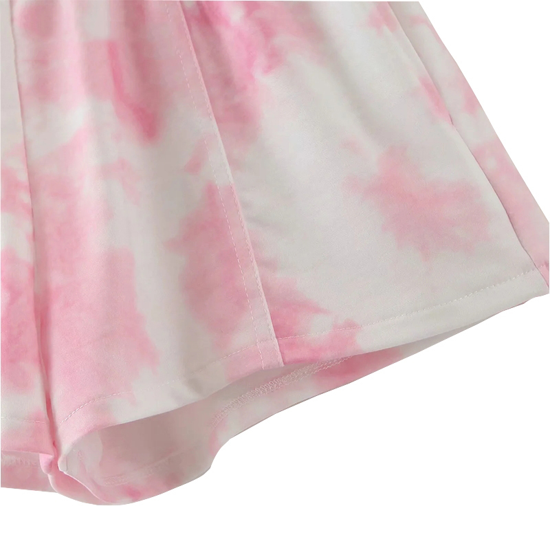 Printed Summer Casual Shorts Women Fashion Elastic Waist Sweatpants Ladies Pockets Muti Color Bottoms Short Femme 210515