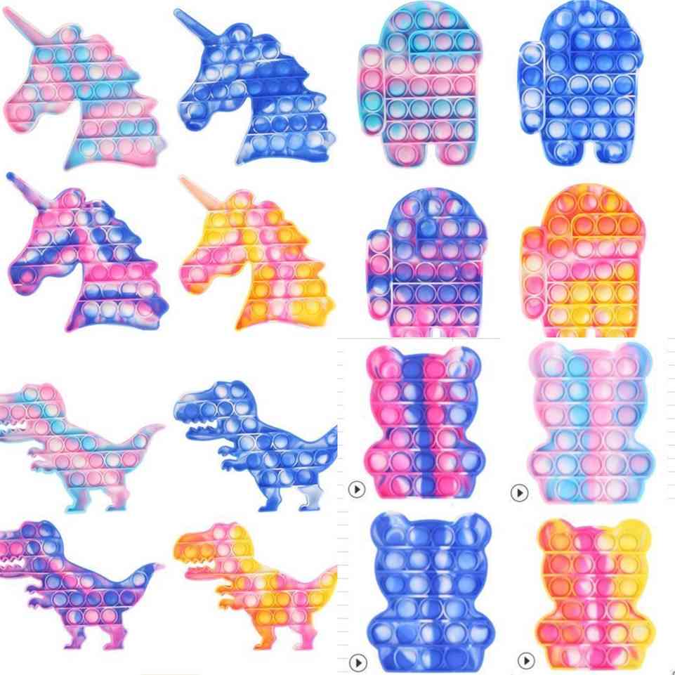 20CM Tie Dye Push Pop Fidget Toys Sensory Large Big Size Popet Bubble Finger Puzzle Board Game Unicorn Dinosaur Butterfly Bear Rainbow Shaped Poo-its H923NS2H
20CM Tie Dye Push Pop Fidget Toys Sensory Large Big Size Popet Bubble Finger Puzzle Board Game Unicorn Dinosaur Butterfly Bear Rainbow Shaped Poo-its H923NS2H