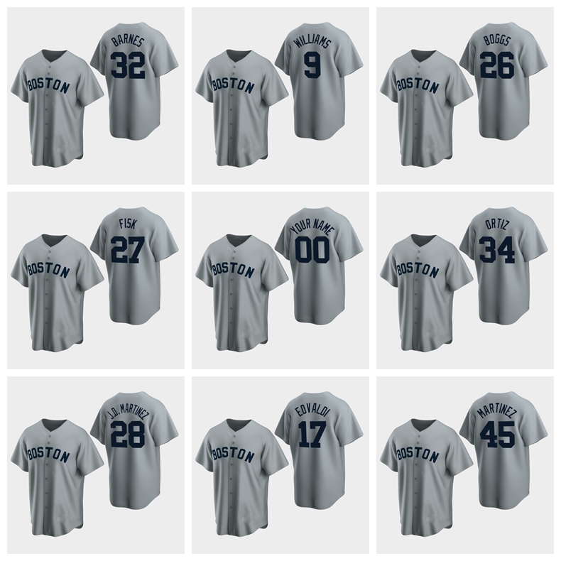 Baseball Jersey BostonRed Sox #17 Nathan Eovaldi 28 J.D. Martinez 11 Rafael Devers 34 David Ortiz Custom Gray Road Cooperstown Collect, Blue;black
Baseball Jersey BostonRed Sox #17 Nathan Eovaldi 28 J.D. Martinez 11 Rafael Devers 34 David Ortiz Custom Gray Road Cooperstown Collect, Blue;black