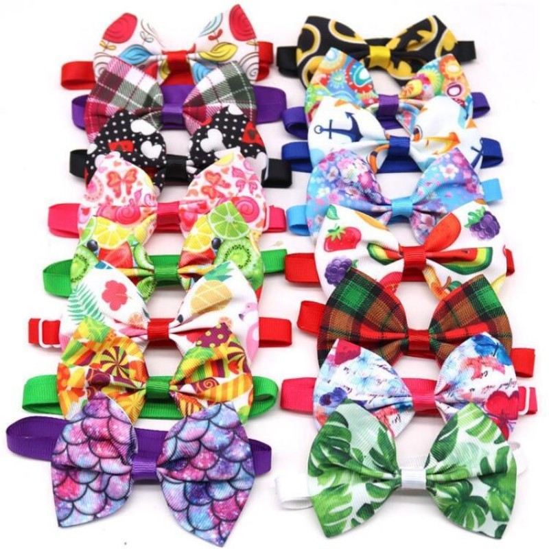 wholesale Pet Dog Apparel Bowties Neckties Fruit Style Ribbon Small Cat Adjustable Strap Bow Tie Summer Supplies 
wholesale Pet Dog Apparel Bowties Neckties Fruit Style Ribbon Small Cat Adjustable Strap Bow Tie Summer Supplies