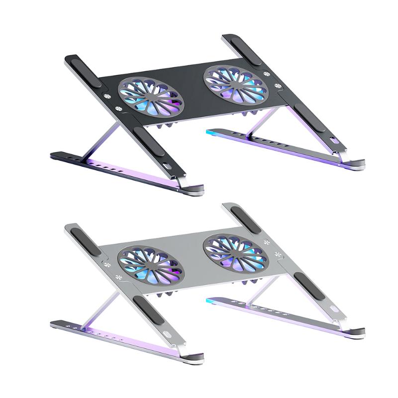 Laptop Cooling Pads Stand Pad 8 Height Levels Aluminum Alloy Cooler Riser With 2 Detachable Fans For 10-17.3 Inch Notebook Com
Laptop Cooling Pads Stand Pad 8 Height Levels Aluminum Alloy Cooler Riser With 2 Detachable Fans For 10-17.3 Inch Notebook Com