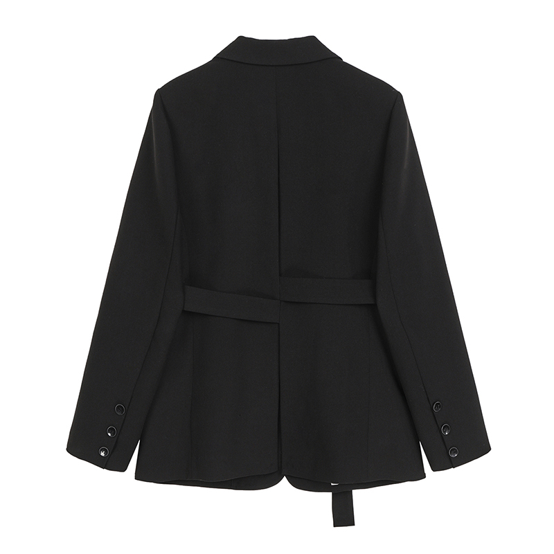 women's leather & faux female fashion black blazer autumn design streetwear outwear sleeve long female casual jacket with belt sx0x
women's leather & faux female fashion black blazer autumn design streetwear outwear sleeve long female casual jacket with belt sx0x