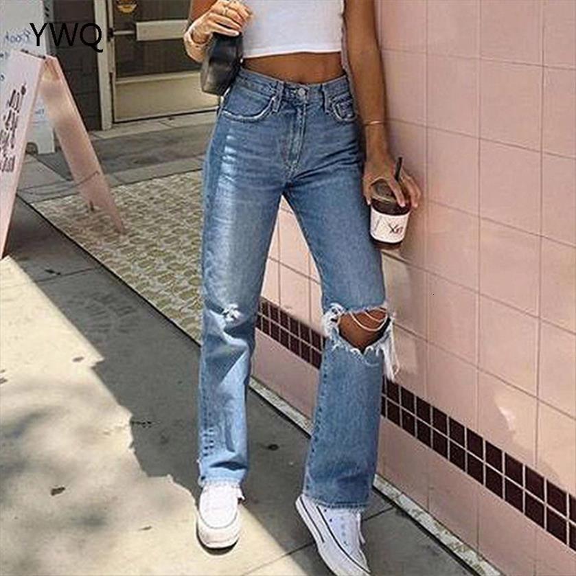 high waist blue straight ripped womens jean pants full length knee mom wide leg loose streetwear trousers
high waist blue straight ripped womens jean pants full length knee mom wide leg loose streetwear trousers