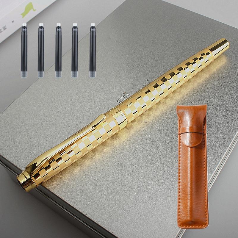 Fountain Pens PAILI 100 Metal Pen Vintage Beautiful Cap 0.5 Nib Ink Office Supplies Gift, Red
Fountain Pens PAILI 100 Metal Pen Vintage Beautiful Cap 0.5 Nib Ink Office Supplies Gift, Red
