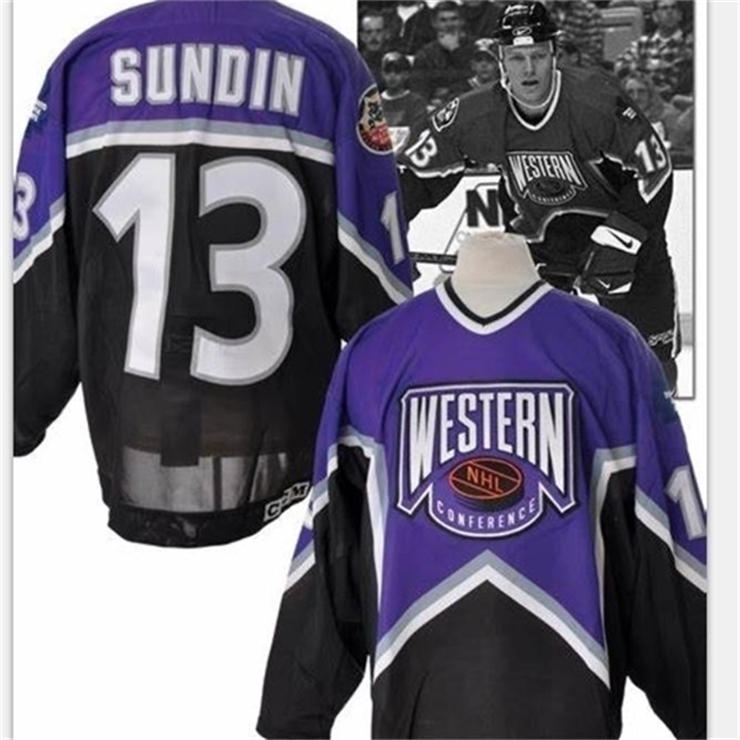 3740Custom Men Youth women Vintage #13 MATS SUNDIN Toronto Maple Leafs 1996-97 all Star Hockey Jersey Size S-5XL or custom any name or number, Black
3740Custom Men Youth women Vintage #13 MATS SUNDIN Toronto Maple Leafs 1996-97 all Star Hockey Jersey Size S-5XL or custom any name or number, Black