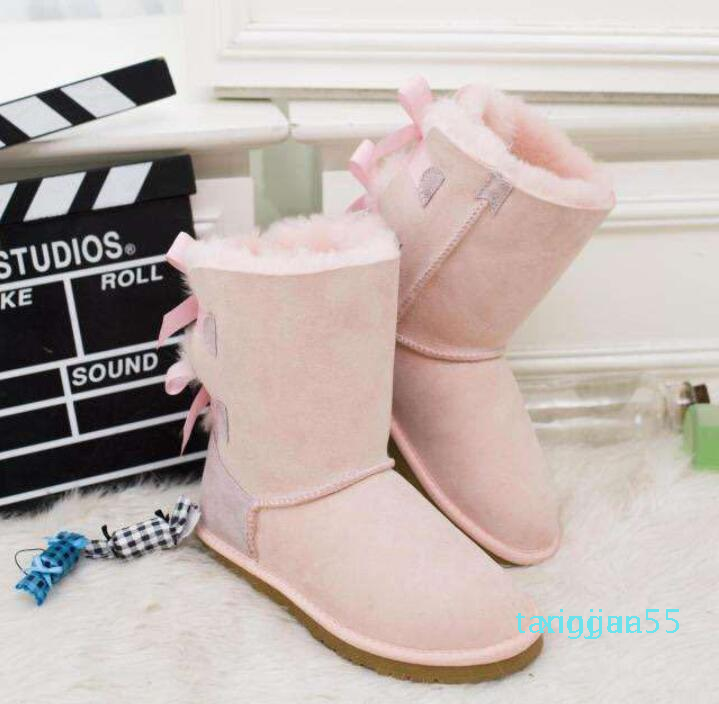 Women's Australia Classic kneel Boots Ankle boots Black Grey chestnut navy blue Women girl bow Half boots
Women's Australia Classic kneel Boots Ankle boots Black Grey chestnut navy blue Women girl bow Half boots