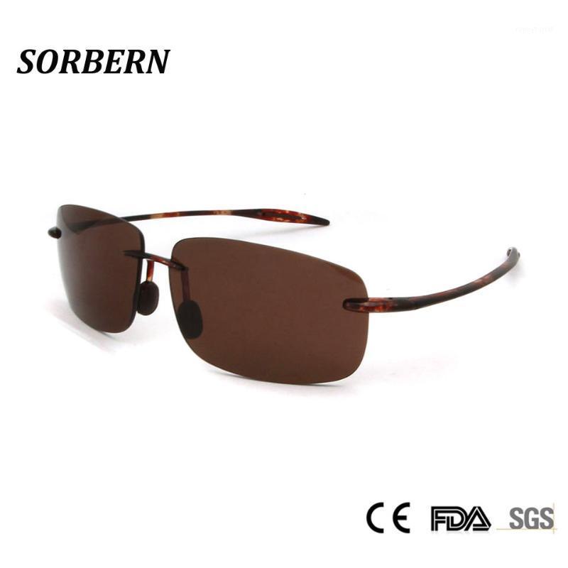 Sorbern Classic Square Rimless Sunglasses Men TR90 Ultralight Sun Glasses Nylon Lens UV400 Driving Sunglass Goggles For Male
Sorbern Classic Square Rimless Sunglasses Men TR90 Ultralight Sun Glasses Nylon Lens UV400 Driving Sunglass Goggles For Male