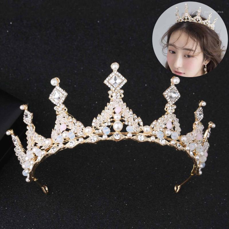 Crown Headband For Women Girl Crystal Imitation Pearl Tiaras Party Wedding Bridal Hair Accessories Fashion Jewelry LXH Clips & Barrettes, Golden;silver
Crown Headband For Women Girl Crystal Imitation Pearl Tiaras Party Wedding Bridal Hair Accessories Fashion Jewelry LXH Clips & Barrettes, Golden;silver