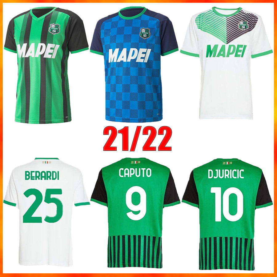 2022 Sassuolo Soccer Jerseys CAPUTO TRAORE MULDUR BERARDI DJURICIC 2021 22 home away 3rd M.LOPEZ BOGA DEFREL LOCATELLI RICCI OBIANG White blue green Football Shirt, 21/22 home with patch
2022 Sassuolo Soccer Jerseys CAPUTO TRAORE MULDUR BERARDI DJURICIC 2021 22 home away 3rd M.LOPEZ BOGA DEFREL LOCATELLI RICCI OBIANG White blue green Football Shirt, 21/22 home with patch