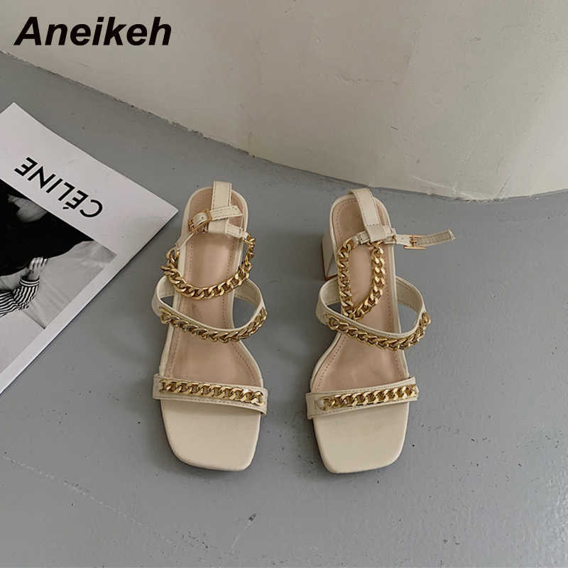 Aneikeh Shoes For Women Sandals Summer Flat With Party PU Gladiator Casual Concise Fashion Metal Decoratio Buckle Strap 210615, Black
Aneikeh Shoes For Women Sandals Summer Flat With Party PU Gladiator Casual Concise Fashion Metal Decoratio Buckle Strap 210615, Black