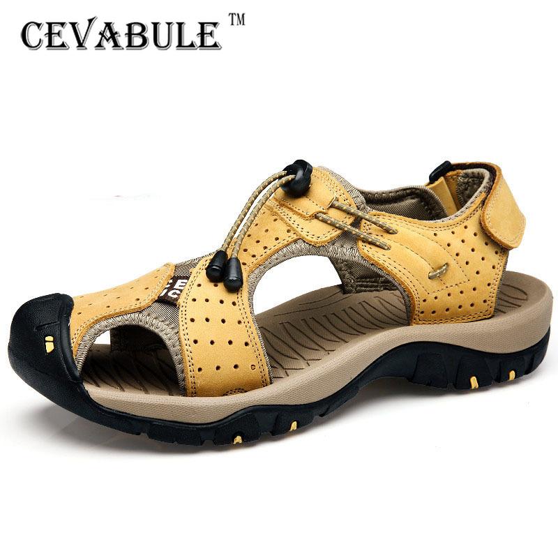 Sandals CEVABULE 2021 Large-size Men's Head Layer Outdoor Leather Bagtop Beach Shoes Casual Male Comfortable Shoe CLK, Black
Sandals CEVABULE 2021 Large-size Men's Head Layer Outdoor Leather Bagtop Beach Shoes Casual Male Comfortable Shoe CLK, Black