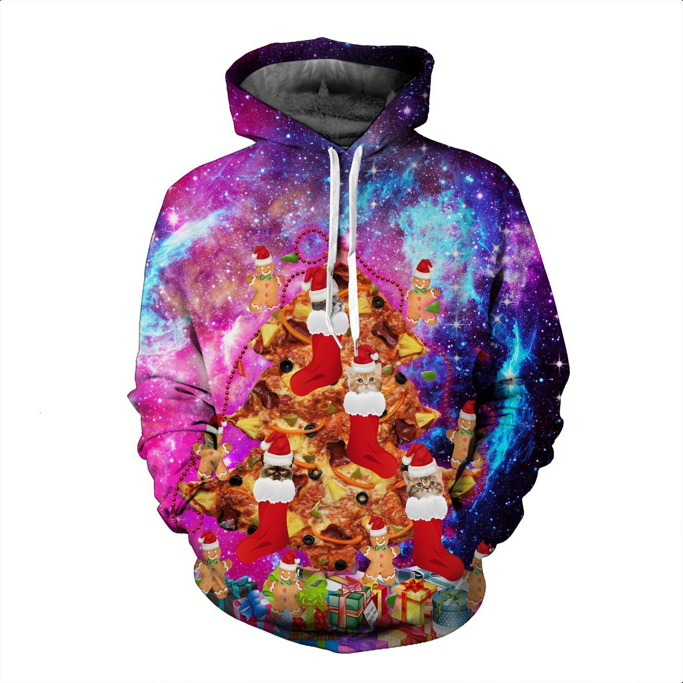 Leisure Mens High fashionAutumn Quality / winter 2021 Christmas star pizza print Hoodie loose large couple
Leisure Mens High fashionAutumn Quality / winter 2021 Christmas star pizza print Hoodie loose large couple