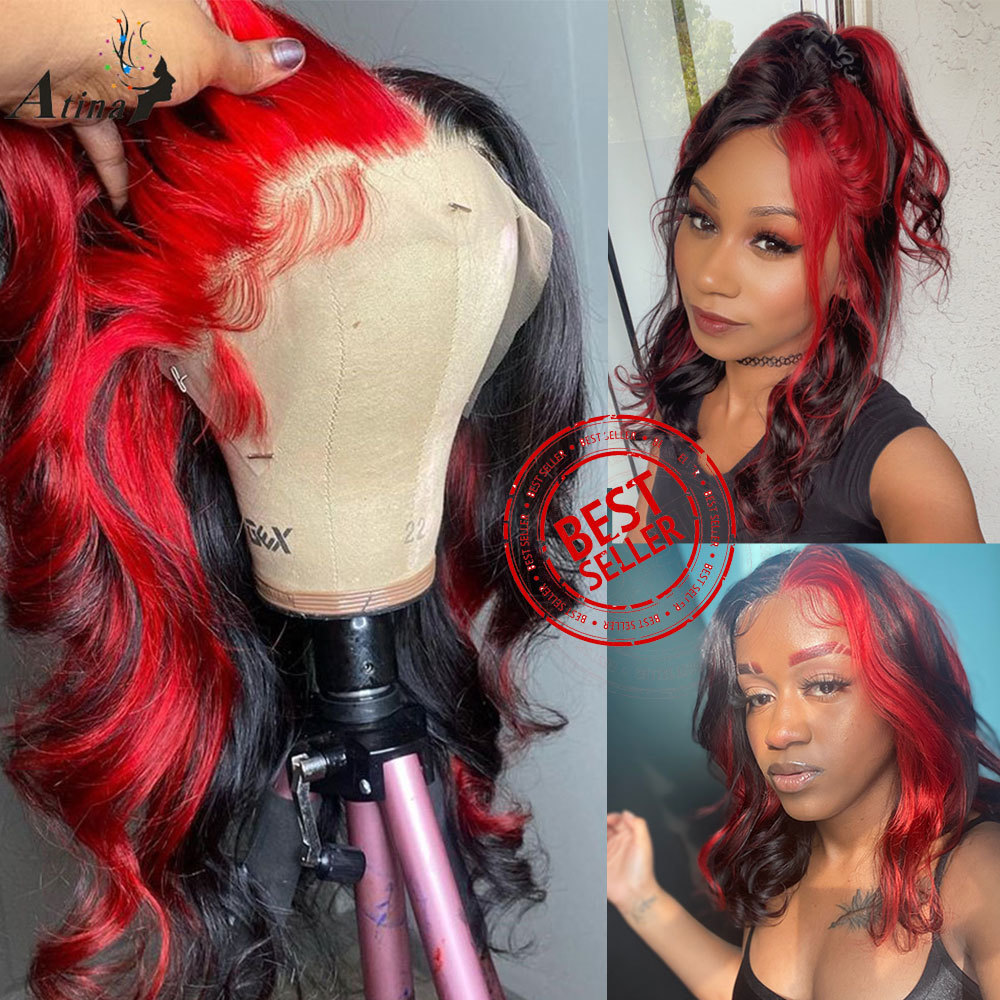 Ombre Highlight 99J Burgundy Body Wave Lace Front Hu Hair Wigs For Black Women Gluels HD Transparent Red Frontal
Ombre Highlight 99J Burgundy Body Wave Lace Front Hu Hair Wigs For Black Women Gluels HD Transparent Red Frontal