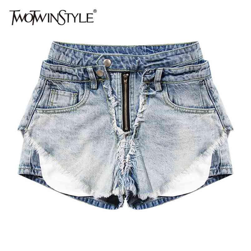 Casual Women Denim Shorts High Waist Patchwork Tassel Straight Streetwear Style Short Female Fashion Clothes 210521, Blue
Casual Women Denim Shorts High Waist Patchwork Tassel Straight Streetwear Style Short Female Fashion Clothes 210521, Blue