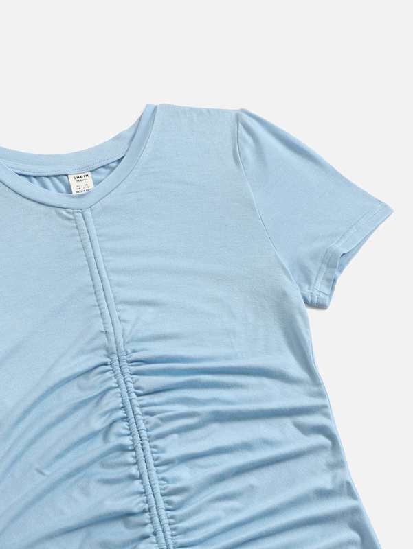 Teen Girls Drawstring Fitted Dress SHE