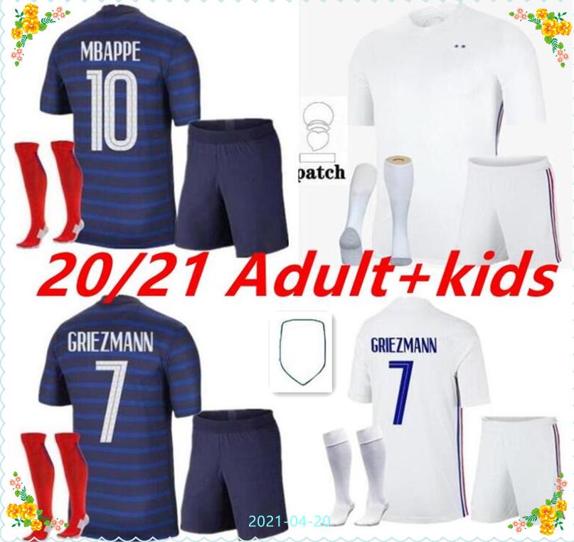Adult Kids Full kits 2021 FRANCE MBAPPE GRIEZMANN POGBA jerseys 21 22 Soccer jersey KANTE Football shirts THAUVIN VARANE maillot de foot, Black;yellow
Adult Kids Full kits 2021 FRANCE MBAPPE GRIEZMANN POGBA jerseys 21 22 Soccer jersey KANTE Football shirts THAUVIN VARANE maillot de foot, Black;yellow