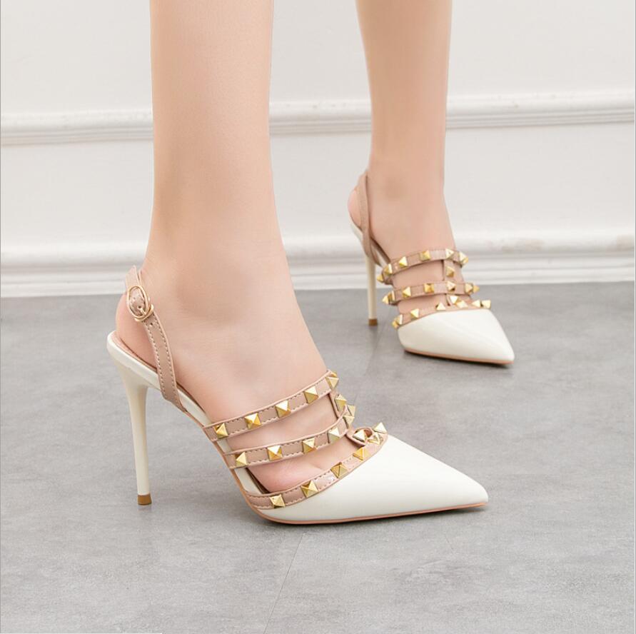 TOP-Quality women shoes High Heels 10cm luxury leather Sandals slipper Chaussures dress shoe womens trainers Sandal, Extra shipping
TOP-Quality women shoes High Heels 10cm luxury leather Sandals slipper Chaussures dress shoe womens trainers Sandal, Extra shipping