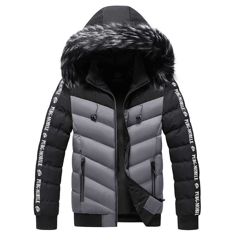 Varsanol Mens Winter Jacket Coat Thick Warm Hooded Parkas Jackets Men Waterproof Warm Outwear Casual Overcoats Men Clothing 210601