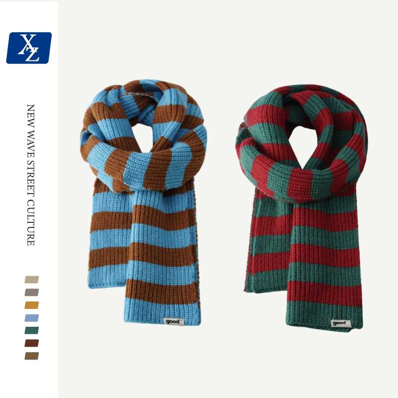 Scarves Fashion Blue Striped Scarf Women Winter Warm Kawaii Multicolor Ladies Black Green Cashmere Cute Muffler Soft Shawl Snood, Blue;gray
Scarves Fashion Blue Striped Scarf Women Winter Warm Kawaii Multicolor Ladies Black Green Cashmere Cute Muffler Soft Shawl Snood, Blue;gray