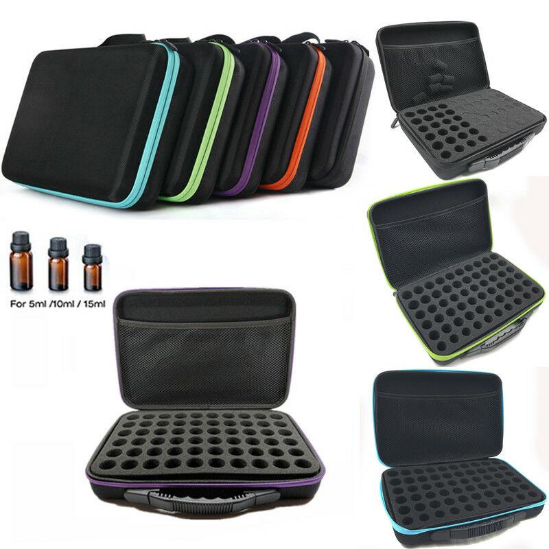 Essential Oil Case 60 Bottles 5-15ml Perfume Box Portable Holder Storage Bag Cosmetic Bags & Cases, Black
Essential Oil Case 60 Bottles 5-15ml Perfume Box Portable Holder Storage Bag Cosmetic Bags & Cases, Black