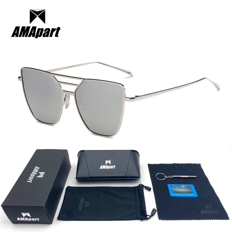 Sunglasses AMApart High Quality Polarized For Men Women Driving Fishing Sports Outdoors UV400 Protection Anti-Glare, White;black
Sunglasses AMApart High Quality Polarized For Men Women Driving Fishing Sports Outdoors UV400 Protection Anti-Glare, White;black