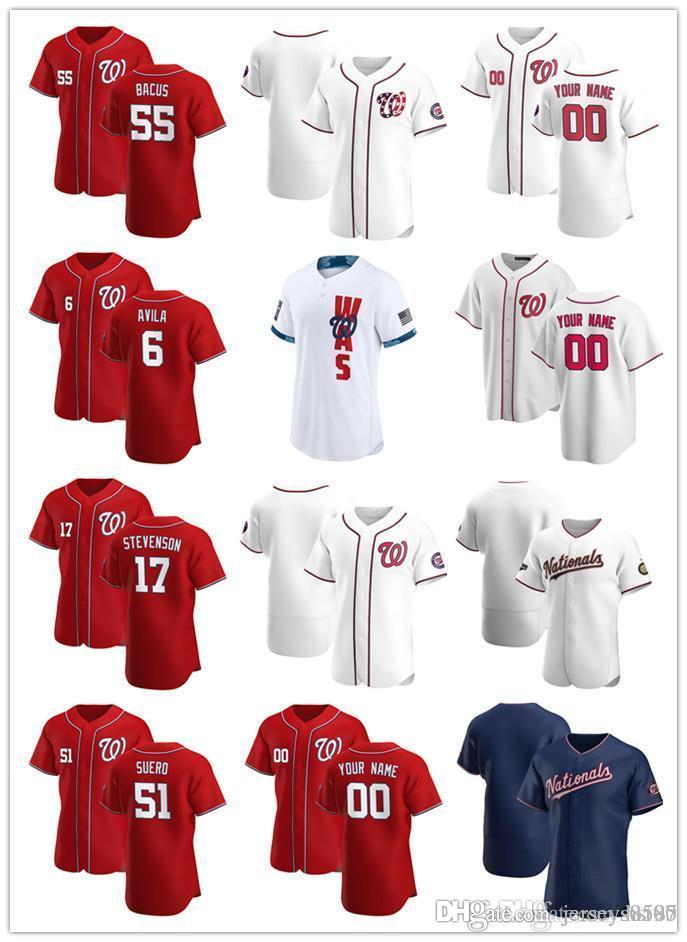 Custom Jersey Mens WashingtonNationals6 Alex Avila 55 Dakota Bacus 17 Andrew Stevenson 51 Wander Suero Baseball Jerseys, Blue;black
Custom Jersey Mens WashingtonNationals6 Alex Avila 55 Dakota Bacus 17 Andrew Stevenson 51 Wander Suero Baseball Jerseys, Blue;black