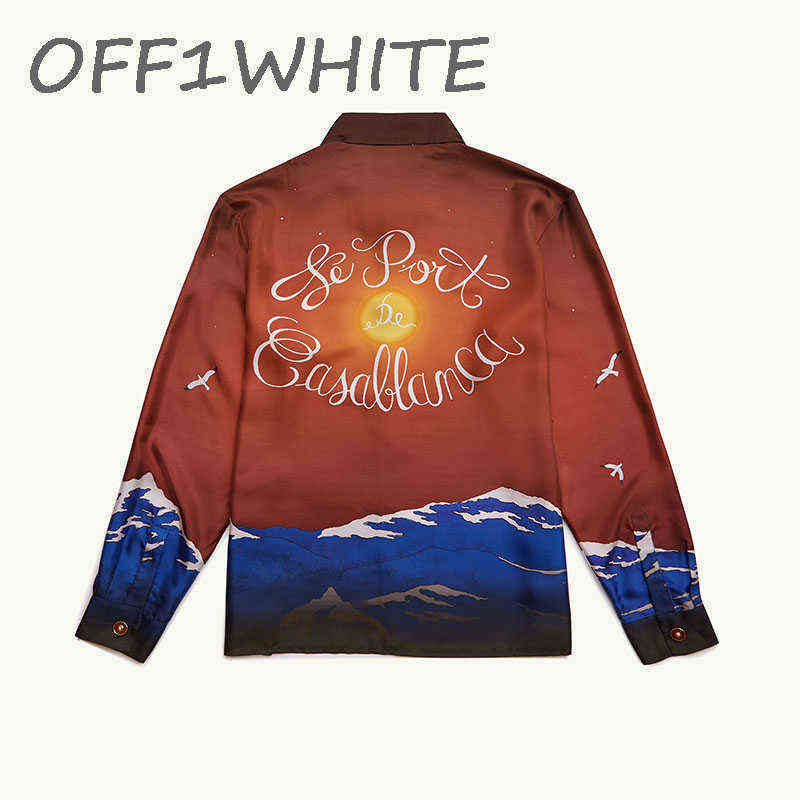 High version Casablanca Sicilian Island sunset couple Hawaiian Long Sleeve Shirt, Chestnut
High version Casablanca Sicilian Island sunset couple Hawaiian Long Sleeve Shirt, Chestnut