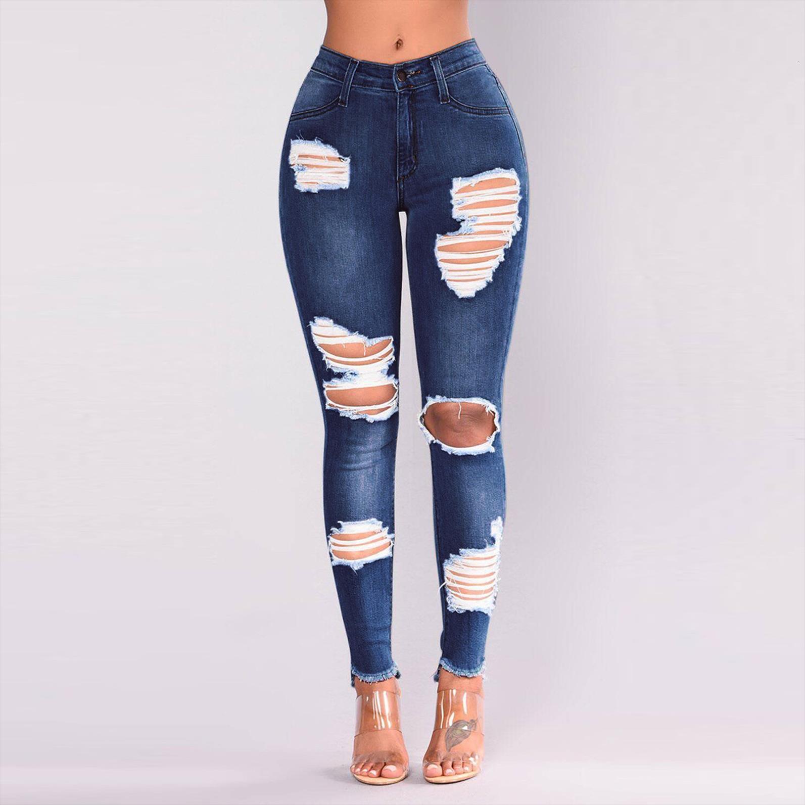 denim shorts slim womens jean plus size ripped hole gradient long regular pants high waist women, Blue
denim shorts slim womens jean plus size ripped hole gradient long regular pants high waist women, Blue