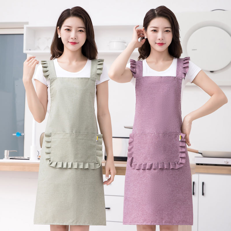 cotton apron household kitchen work anti splash oil cooking fashion lovely princs apron
cotton apron household kitchen work anti splash oil cooking fashion lovely princs apron