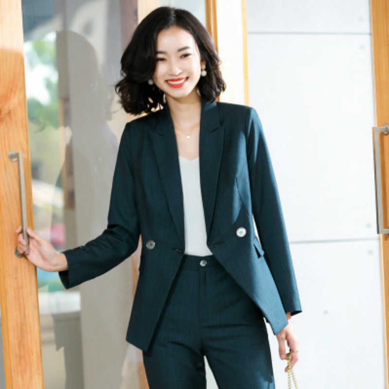 high-quality professional female Blazer Fashion ladies plaid jacket small suit Casual trousers Plus size women's clothing 210527, Pants
high-quality professional female Blazer Fashion ladies plaid jacket small suit Casual trousers Plus size women's clothing 210527, Pants