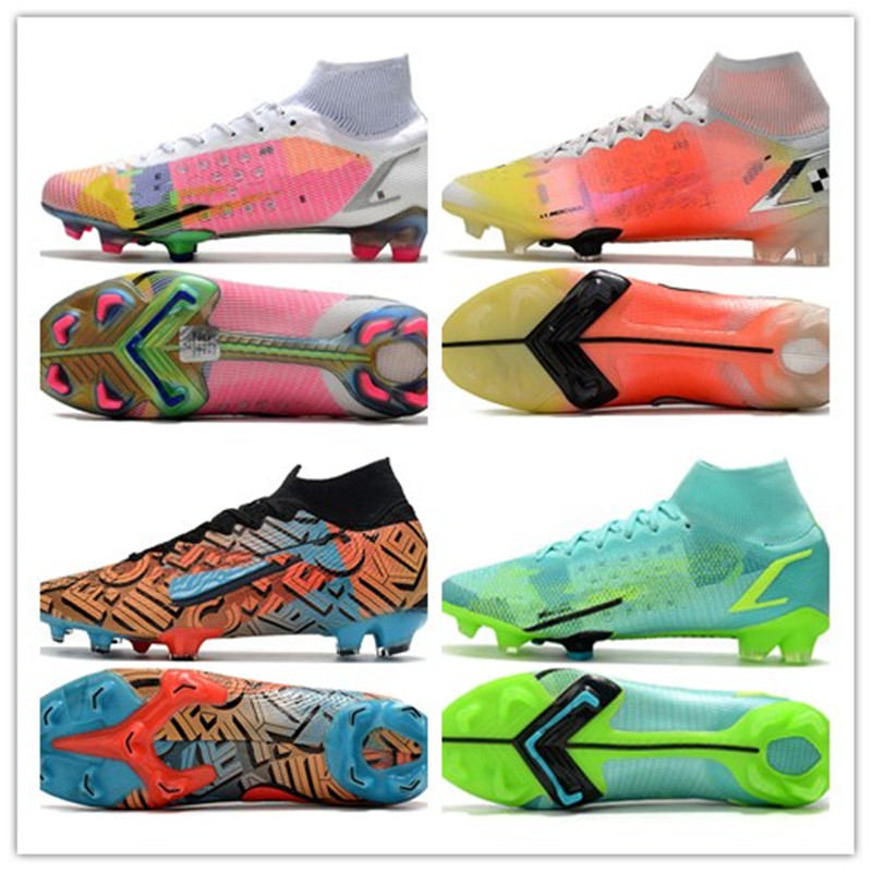 2021 Mens Women Soccer Shoes Mercurial Superfly 7 VII 360 Elite SE SG-PRO AC Daybreak CR7 Ronaldo Neymar Football Boots Cleats, With box 
2021 Mens Women Soccer Shoes Mercurial Superfly 7 VII 360 Elite SE SG-PRO AC Daybreak CR7 Ronaldo Neymar Football Boots Cleats, With box