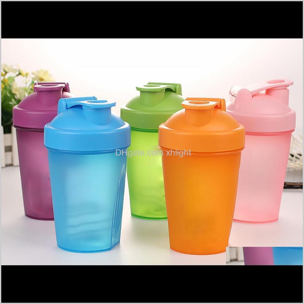 Water Bottles Drinkware Kitchen, Dining Bar Home & Garden Drop Delivery 2021 400Ml Whey Protein Powder Mixing Bottle Sports Fitness Shaker Ou 
Water Bottles Drinkware Kitchen, Dining Bar Home & Garden Drop Delivery 2021 400Ml Whey Protein Powder Mixing Bottle Sports Fitness Shaker Ou