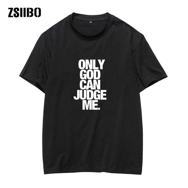 Harajuku Streetwear Customized Print T Shirt ONLY GOD CAN JUDGE ME Brand Top Tee shirtS Male Couples clothes Casual women's tshirt, White
Harajuku Streetwear Customized Print T Shirt ONLY GOD CAN JUDGE ME Brand Top Tee shirtS Male Couples clothes Casual women's tshirt, White