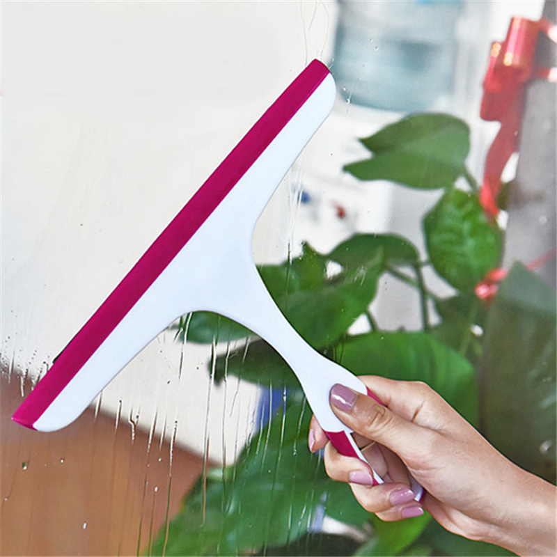 Shower Squeegee Glass Wiper Silicone Scraper Cleaner Window Bathroom Mirror Wipers Scrapers Cleaning Accessories wzg TL1047
Shower Squeegee Glass Wiper Silicone Scraper Cleaner Window Bathroom Mirror Wipers Scrapers Cleaning Accessories wzg TL1047