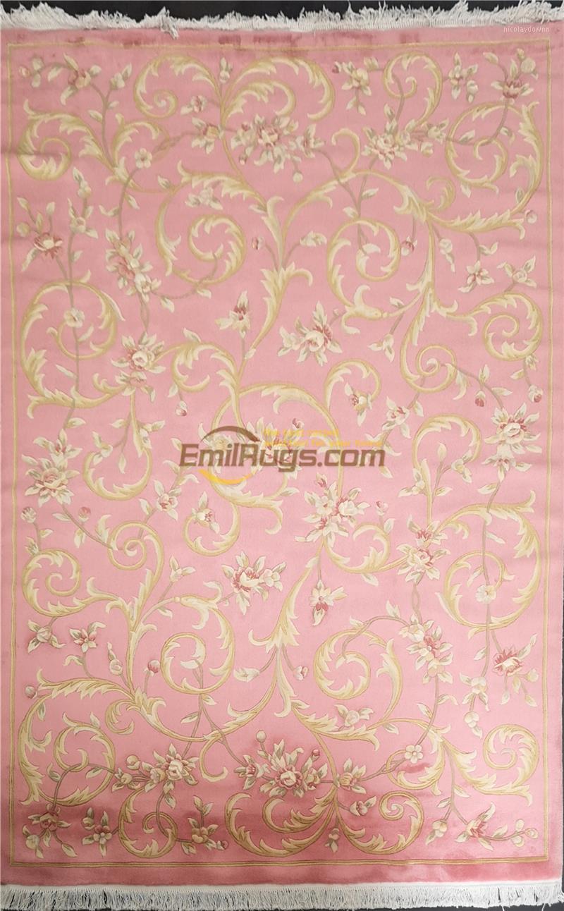 Carpets Luxury Carpet European Savonery Floral Trellis Design Circular Household Decorates
Carpets Luxury Carpet European Savonery Floral Trellis Design Circular Household Decorates
