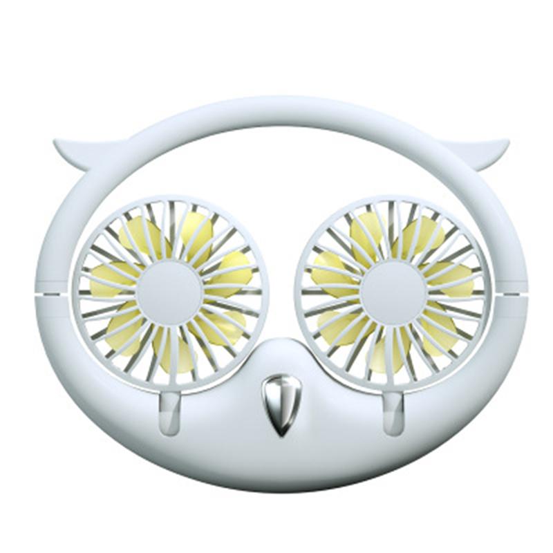 Portable hanging mini owl clip hanging neck strap rechargeable battery fan desktop USB folding retractable fan lazy hanging strong neck fan 
Portable hanging mini owl clip hanging neck strap rechargeable battery fan desktop USB folding retractable fan lazy hanging strong neck fan