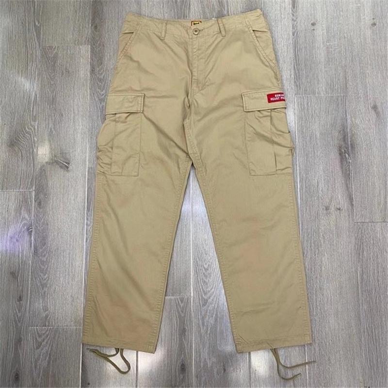 Men's Pants Human Made Cargo Men Women 1:1 High Quality Joggers Streetwear Sweatpants Trousers Clothing