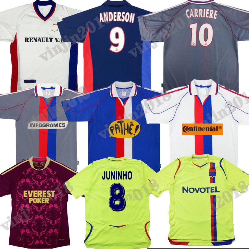 retro Olympique Lyonnais Lyon soccer jersey 00 01 02 08 09 10 11 Carriere BAK GOVOU LISANDRO GOURCUFF TOULALAN JUNINHO BASTOS BENZEMA MARLET, 00 01 away
retro Olympique Lyonnais Lyon soccer jersey 00 01 02 08 09 10 11 Carriere BAK GOVOU LISANDRO GOURCUFF TOULALAN JUNINHO BASTOS BENZEMA MARLET, 00 01 away