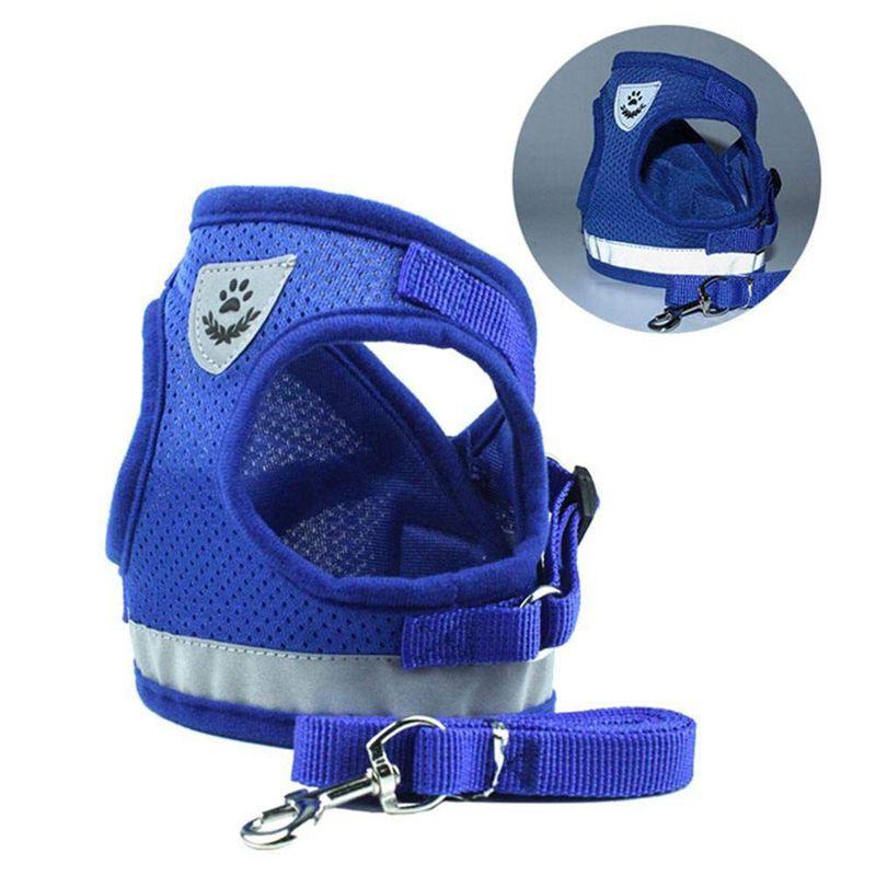 Dog Apparel -Dog Vest Harness, With Lead Soft Summer Breathable Air Harness No Pull For Small Medium (Blue,
Dog Apparel -Dog Vest Harness, With Lead Soft Summer Breathable Air Harness No Pull For Small Medium (Blue,