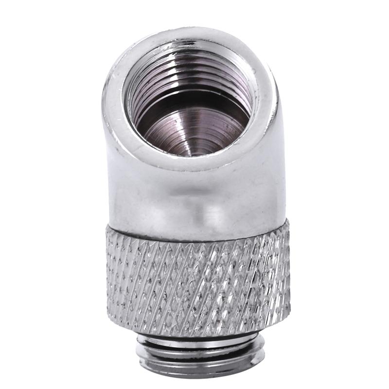 Laptop Cooling Pads G1/4 Screw Thread 45 Degree Elbow Rotary Brass- Adapter Male To Female Connector Fitting Computer Pc Water System
Laptop Cooling Pads G1/4 Screw Thread 45 Degree Elbow Rotary Brass- Adapter Male To Female Connector Fitting Computer Pc Water System
