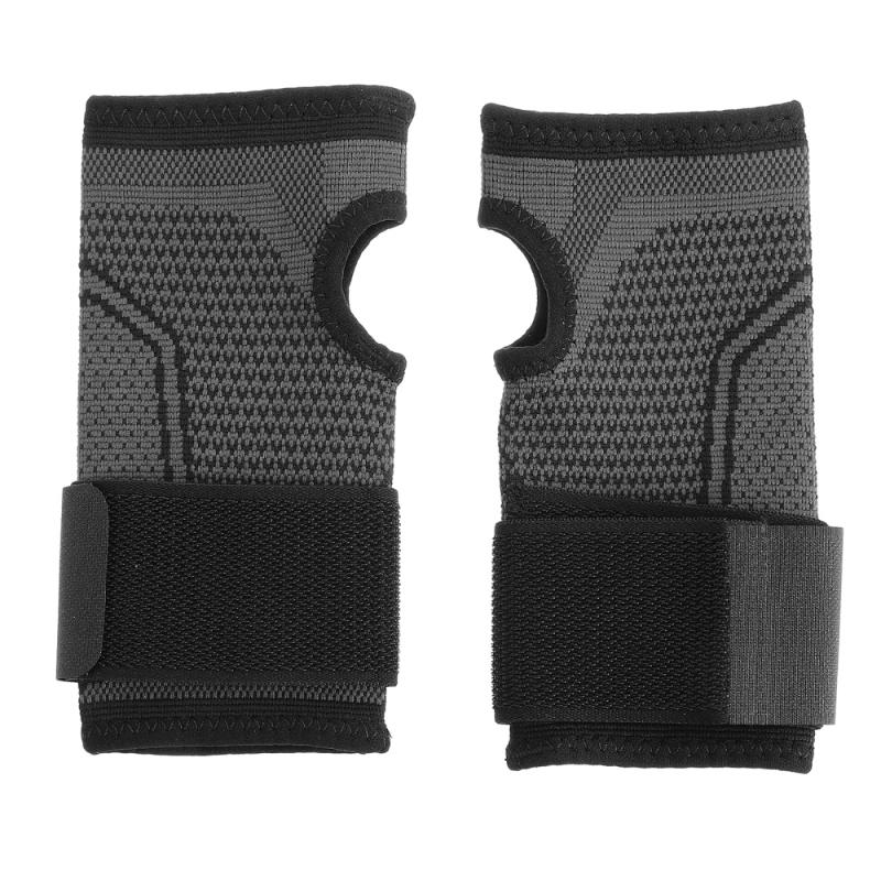 Elbow & Knee Pads 2pcs Breathable Wrist Band Brace Training Support Protector Size, Black
Elbow & Knee Pads 2pcs Breathable Wrist Band Brace Training Support Protector Size, Black