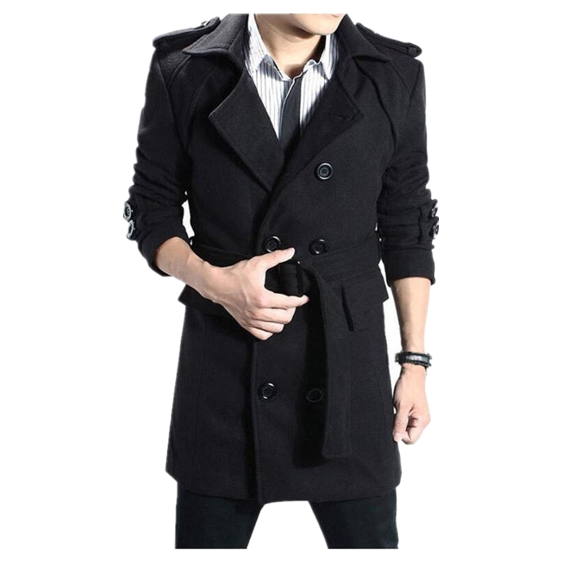 Men's Trench Coats 2021 male fashion designer coat long autumn double wind-proof breasted ing, Black
Men's Trench Coats 2021 male fashion designer coat long autumn double wind-proof breasted ing, Black