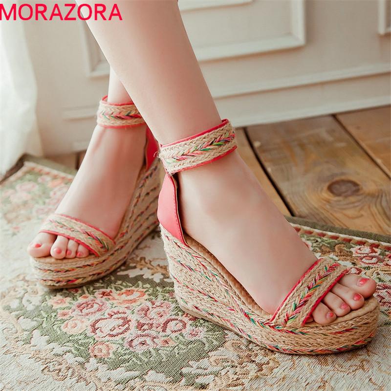 Big Size 33-49 Women Sandals Mixed Colors Zip Summer Wedges Platform Fashion Party Wedding Shoes Woman, Black
Big Size 33-49 Women Sandals Mixed Colors Zip Summer Wedges Platform Fashion Party Wedding Shoes Woman, Black