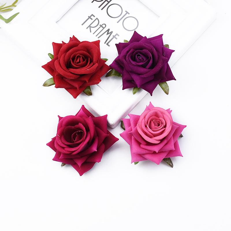 Decorative Flowers & Wreaths 2 Pieces 7CM Flannel Roses Diy Gifts Box Wedding Home Decor Bridal Wrist Flower Accessory Fake Artificial For S
Decorative Flowers & Wreaths 2 Pieces 7CM Flannel Roses Diy Gifts Box Wedding Home Decor Bridal Wrist Flower Accessory Fake Artificial For S
