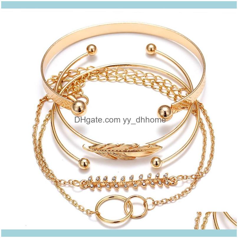 Earrings Jewelry Sets Jewelryearrings & Necklace 5Pcs/Set Bohemian Gold Color Bracelet Set Moon Leaf Crystal Opal Open For Women Punk Boho B, As pic
Earrings Jewelry Sets Jewelryearrings & Necklace 5Pcs/Set Bohemian Gold Color Bracelet Set Moon Leaf Crystal Opal Open For Women Punk Boho B, As pic